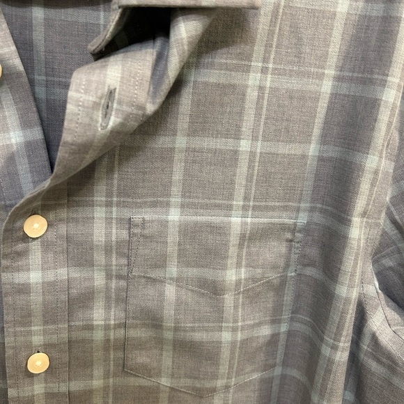 UNTUCKit Romagna Wrinkle Free Shirt Size small blu EUC A0372 - Picture 7 of 9